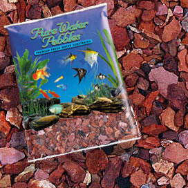 Pure Water Pebbles&reg; Pink Flamingo Aquarium Gravel