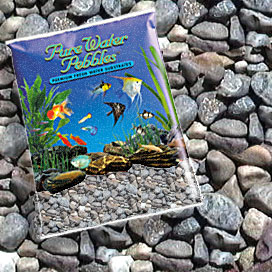 Pure Water Pebbles&reg; River Jack Aquarium Gravel
