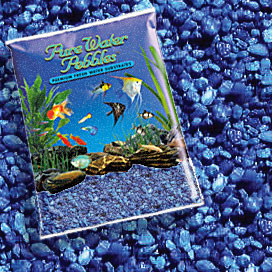 Pure Water Pebbles&reg; Marine Blue Aquarium Gravel